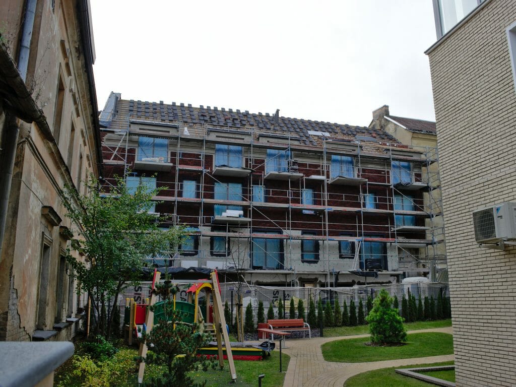 Vingrių 12 (Vingrių g. 12, 12A) - Multi apartment - construction photos