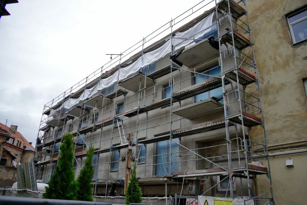 Vingrių 12 (Vingrių g. 12, 12A) - Multi apartment - construction photos