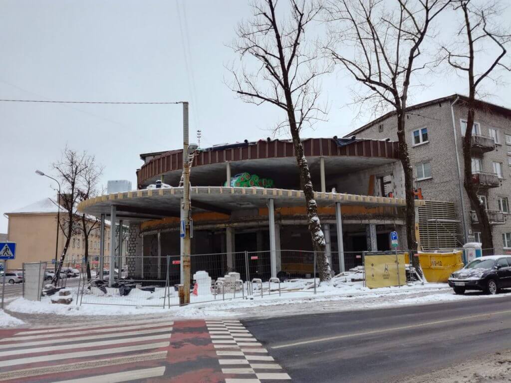 Submarine Vytenio g. 51 (Vytenio g. 51) - Food services - construction photos