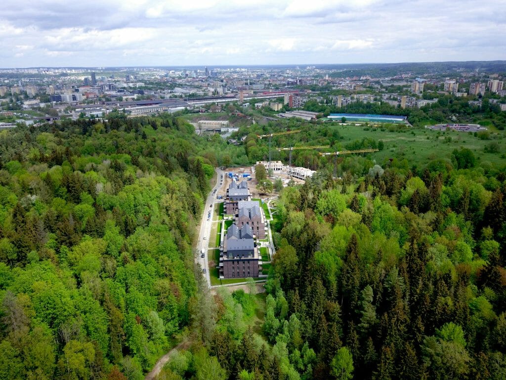 Miško ardai 1 etapas (Burbiškių g. 6) - Multi apartment - construction photos