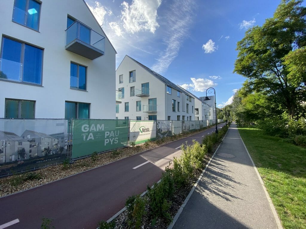 PAUPYS 4 etapas (Aukštaičių g. 16) - Multi apartment - construction photos