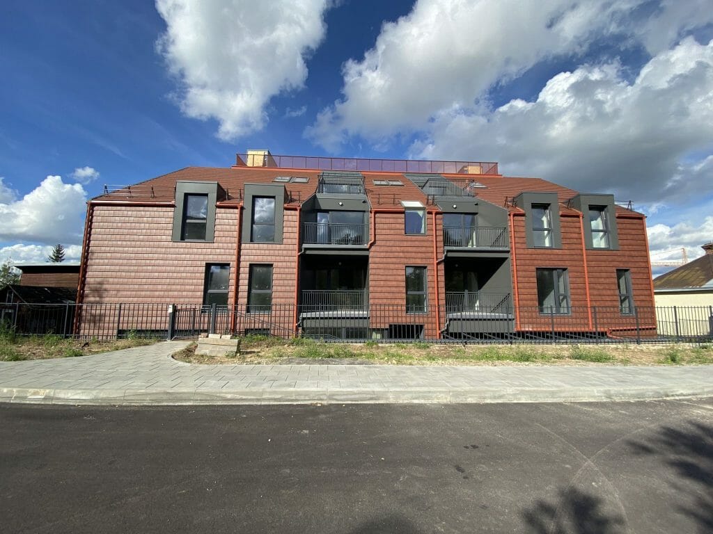 Aukštupis (Krivūlės g. 9) - Multi apartment - construction photos