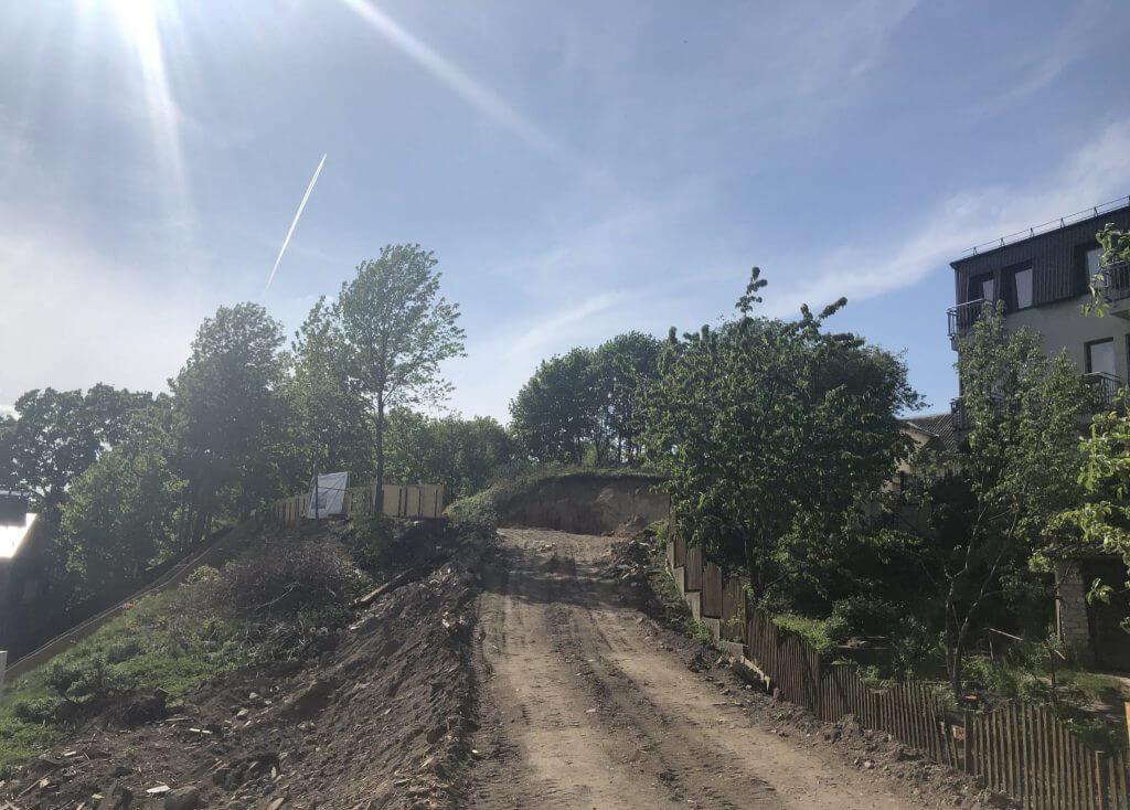 Andrum renesansas (Kreivasis skg. 4) - Multi apartment - construction photos