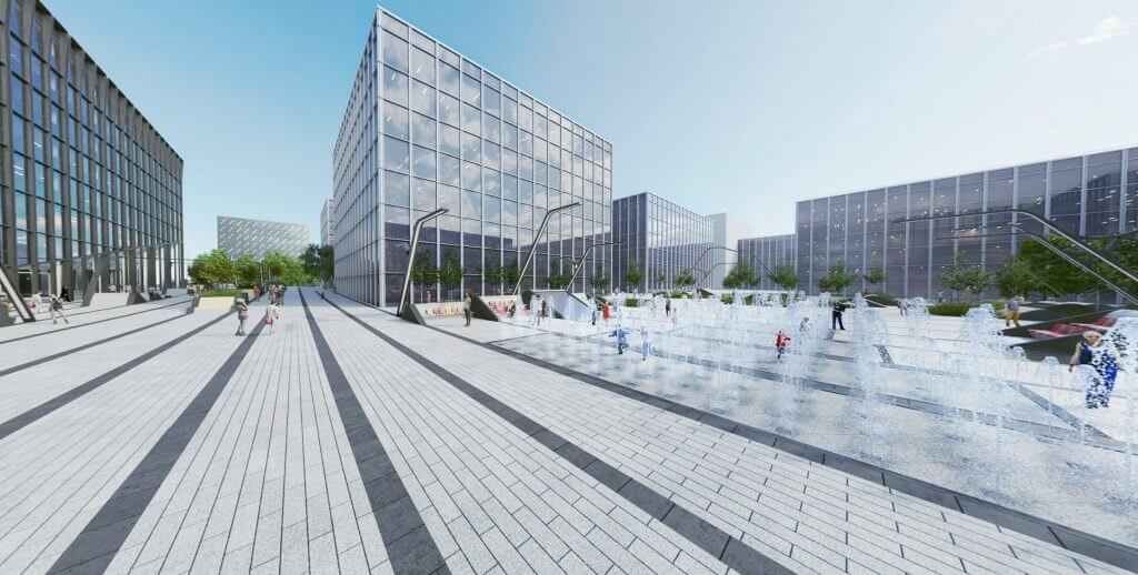 Business Stadium aikštė (Rinktinės g. 3) - Laukums - vizualizācija