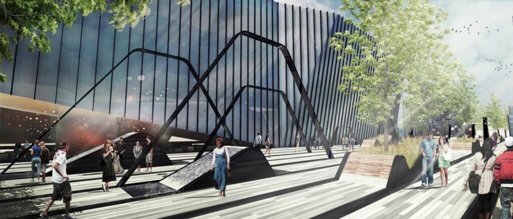 Business Stadium promenada (Rinktinės g. 3) - Square - visualization