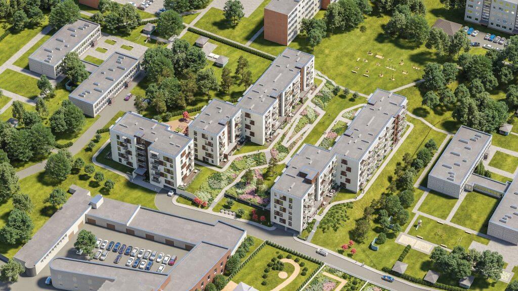 Kavoliuko 14 (A. P. Kavoliuko g. 14) - Multi apartment - visualization