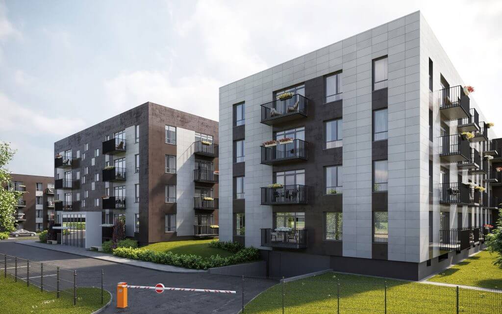 Lazdynėlių 30 (Lazdynėlių g. 30) - Daudzdzīvokļu nams - vizualizācija