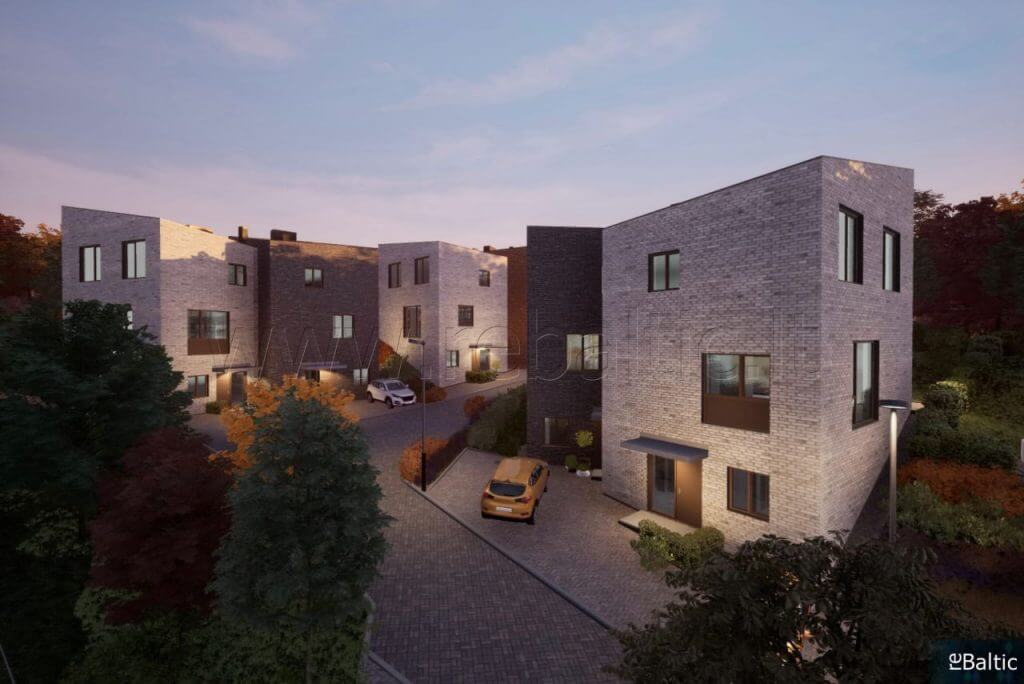 Markučių kalvos (Markučių g. 34, 34A, 36, 36A, 40) - Row housing - visualization