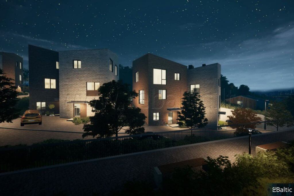 Markučių kalvos (Markučių g. 34, 34A, 36, 36A, 40) - Row housing - visualization