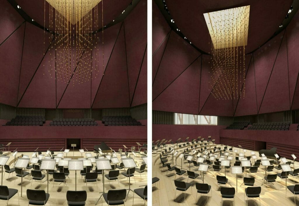 Nacionalinė koncertų salė "Tautos namai" (V. Mykolaičio-Putino g. 5) - Concert hall - visualization