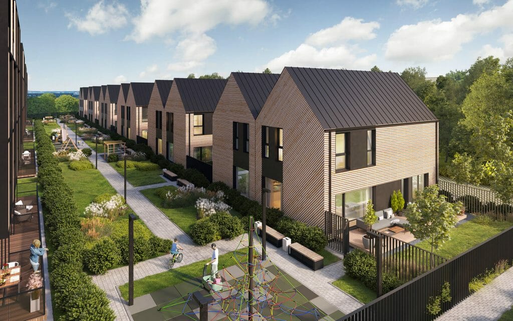 Namai-Kintai (sublokuoti namai) (Kintų g. 13) - Row housing - visualization