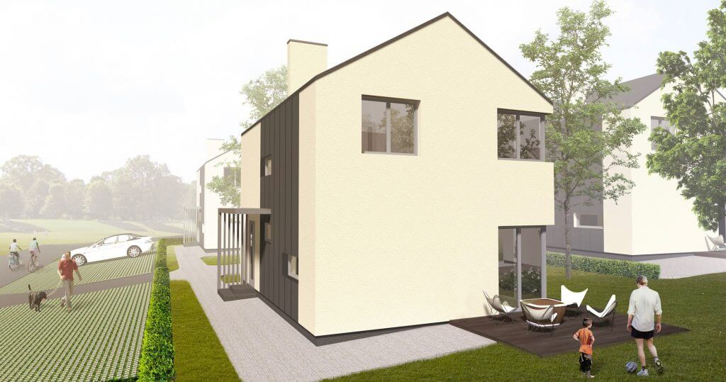 Naujosios Vilnios perlas (Sodžiaus g. 29B) - Row housing - visualization