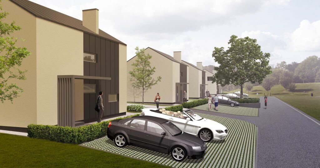 Naujosios Vilnios perlas (Sodžiaus g. 29B) - Row housing - visualization