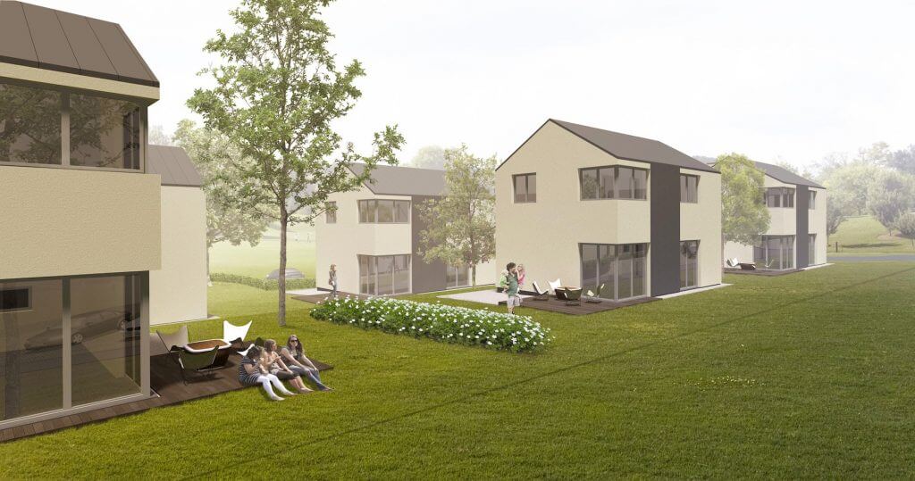 Naujosios Vilnios perlas (Sodžiaus g. 29B) - Row housing - visualization