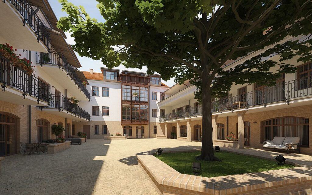 Pranciškonų parkas (Pylimo g. 30 / Lydos g. 4) - Multi apartment - visualization