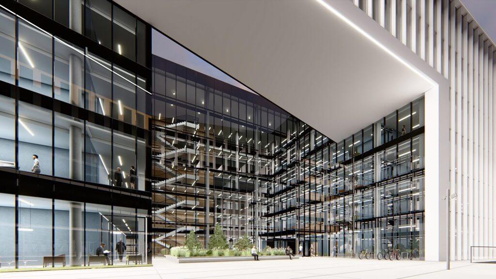 Saltoniškių 7 (S7) 4 etapas (Saltoniškių g. 7C) - Office center - visualization