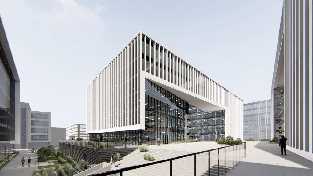 Saltoniškių 7 (S7) 4 etapas (Saltoniškių g. 7C) - Office center - visualization