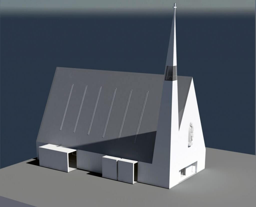 Vilniaus šv. Juozapo bažnyčia (Tolminkiemio g. 4) - House of worship - visualization
