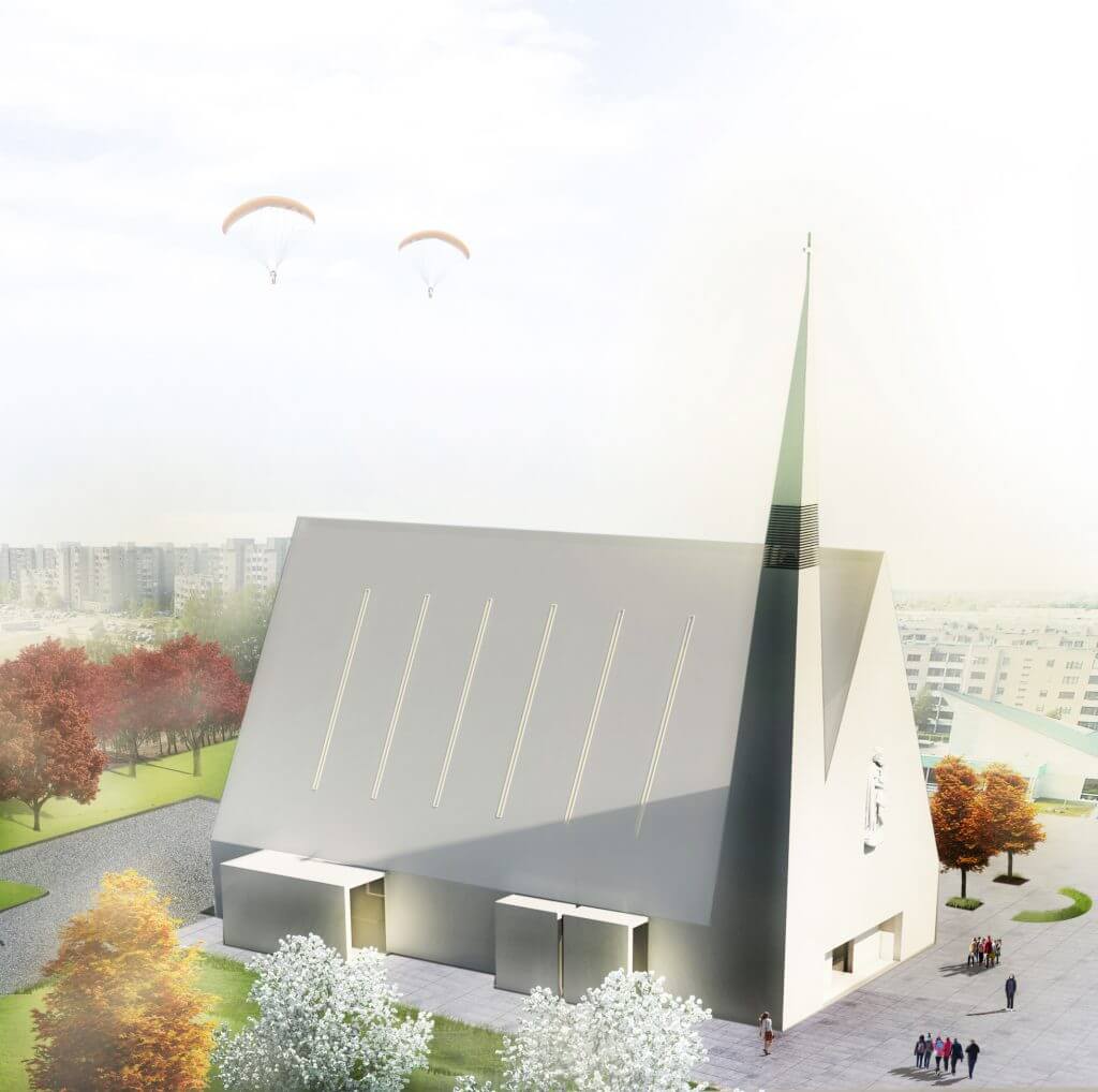Vilniaus šv. Juozapo bažnyčia (Tolminkiemio g. 4) - House of worship - visualization