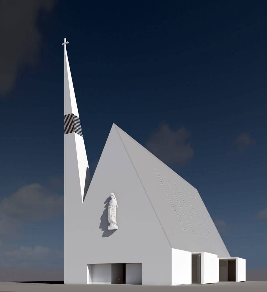 Vilniaus šv. Juozapo bažnyčia (Tolminkiemio g. 4) - House of worship - visualization