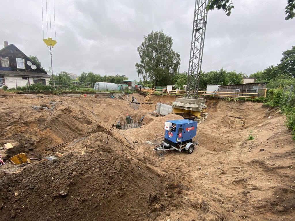 Cozy Life 1 etapas (Kintų g. 3) - Multi apartment - construction photos