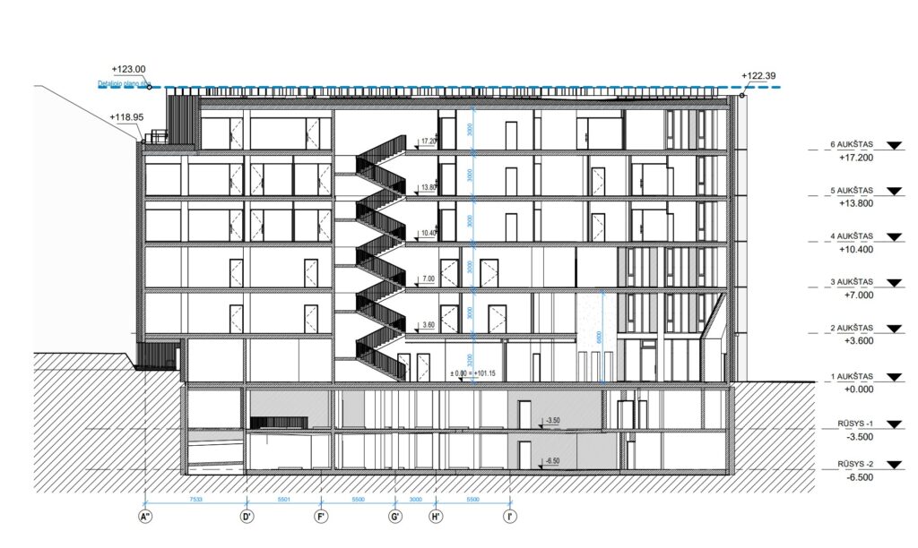 Jasinskio 2 (J. Jasinskio g. 2) - Office center - visualization