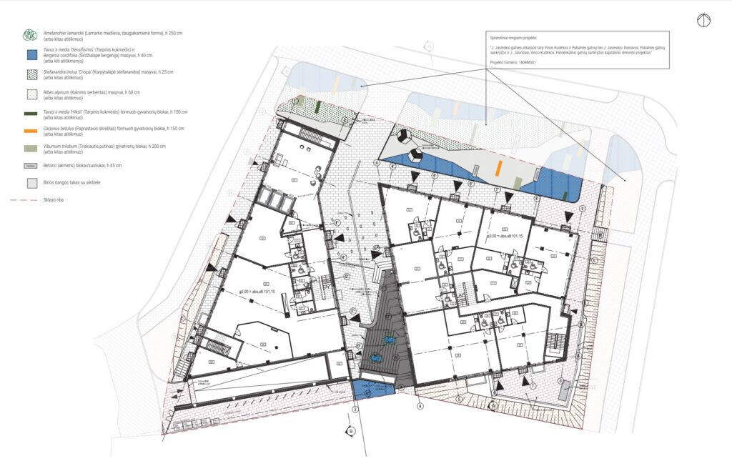Jasinskio 2 (J. Jasinskio g. 2) - Office center - visualization