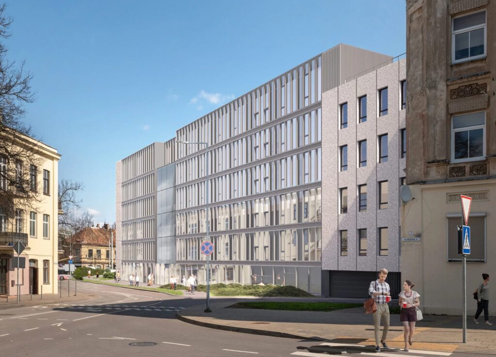 Jasinskio 2 (J. Jasinskio g. 2) - Office center - visualization