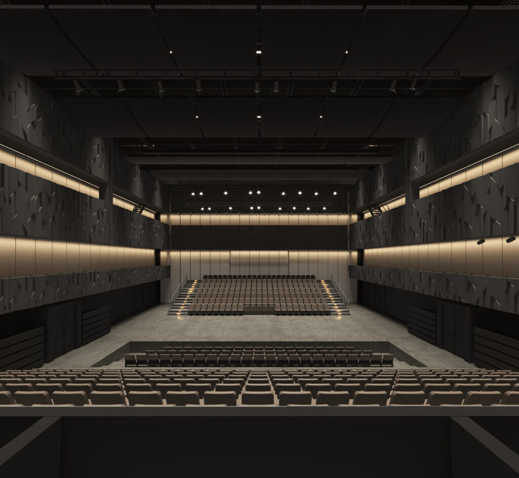 Nacionalinė koncertų salė "Tautos namai" (V. Mykolaičio-Putino g. 5) - Concert hall - visualization