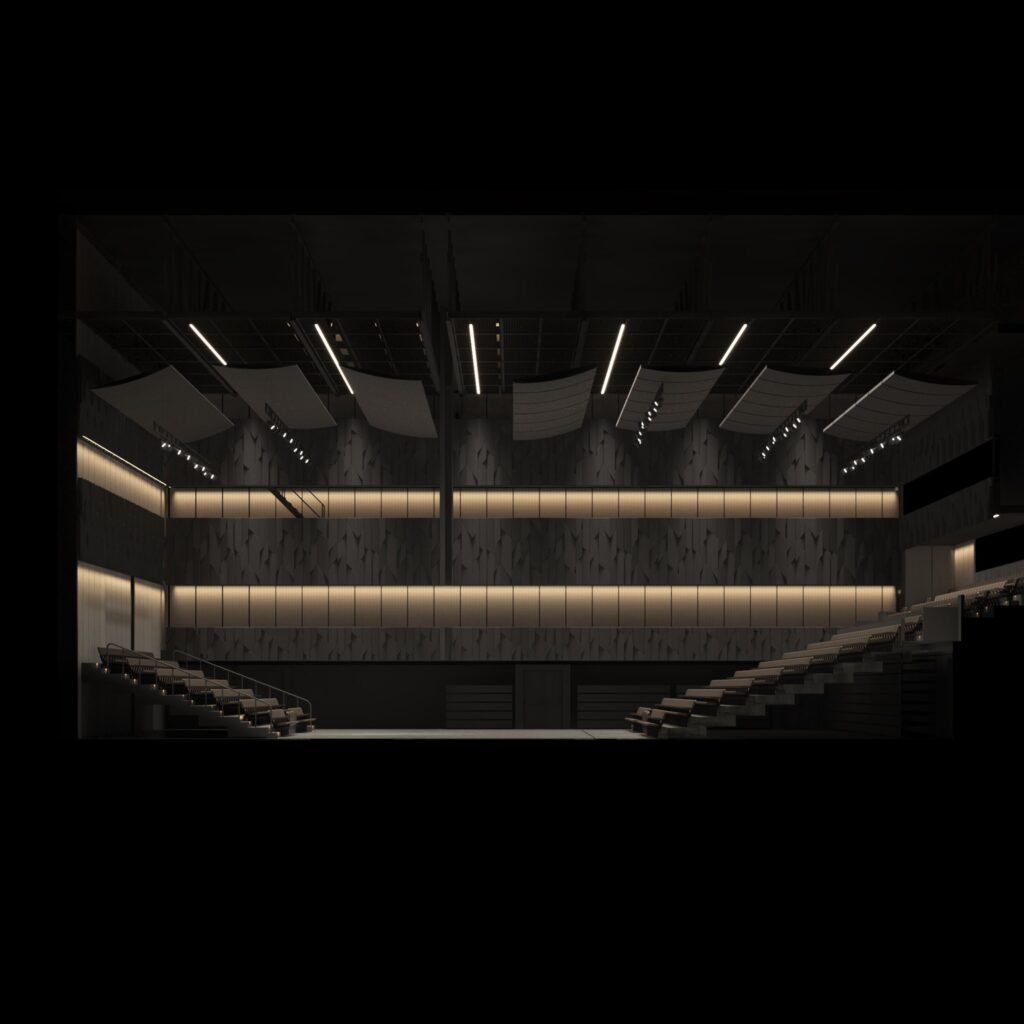 Nacionalinė koncertų salė "Tautos namai" (V. Mykolaičio-Putino g. 5) - Concert hall - visualization