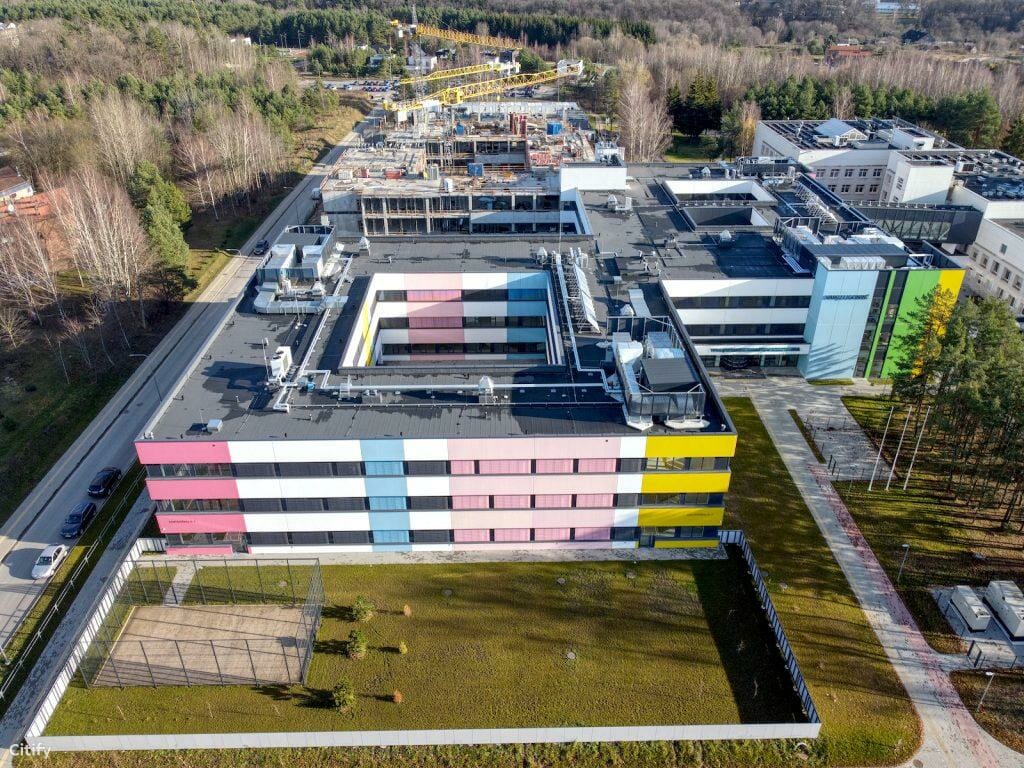 Vaiko raidos centras ir pediatrijos I korpusas (Santariškių g. 7) - Hospital - construction photos
