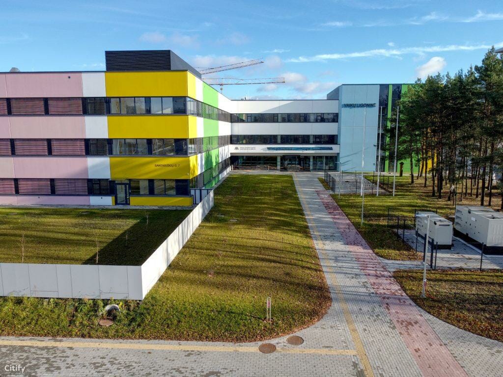 Vaiko raidos centras ir pediatrijos I korpusas (Santariškių g. 7) - Hospital - construction photos