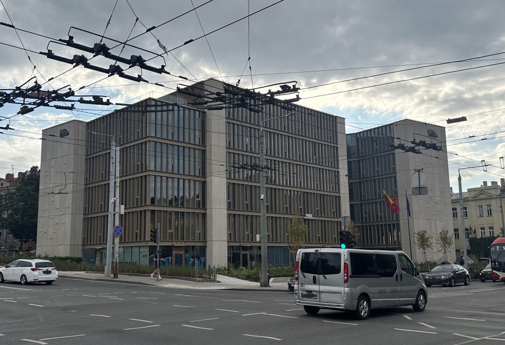 Jasinskio 2 (J. Jasinskio g. 2) - Office center - construction photos