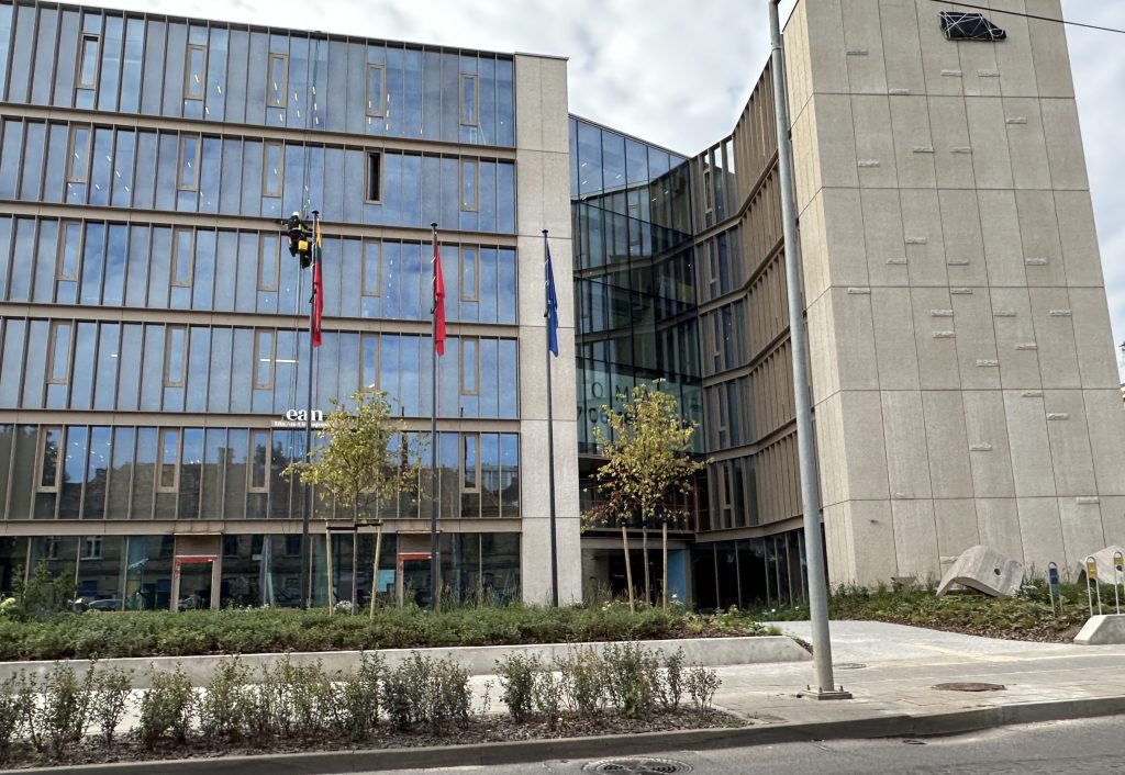 Jasinskio 2 (J. Jasinskio g. 2) - Office center - construction photos