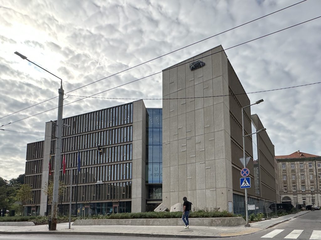 Jasinskio 2 (J. Jasinskio g. 2) - Office center - construction photos