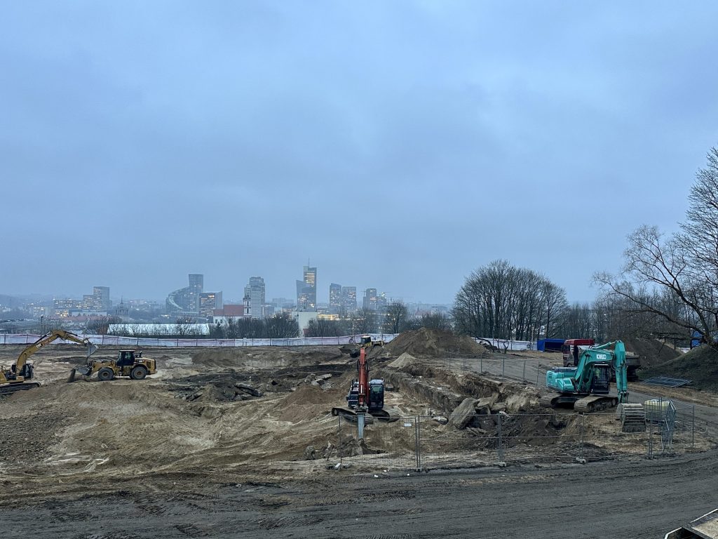 Nacionalinė koncertų salė "Tautos namai" (V. Mykolaičio-Putino g. 5) - Concert hall - construction photos