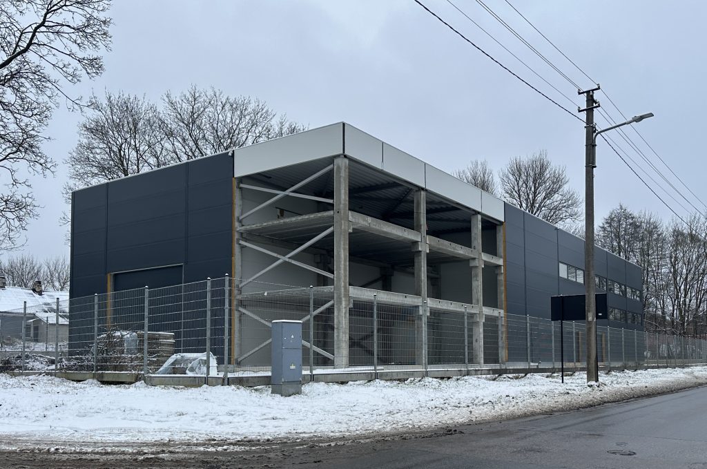 Pramonės g. 40 (Pramonės g. 40) - Showroom / Service center - construction photos