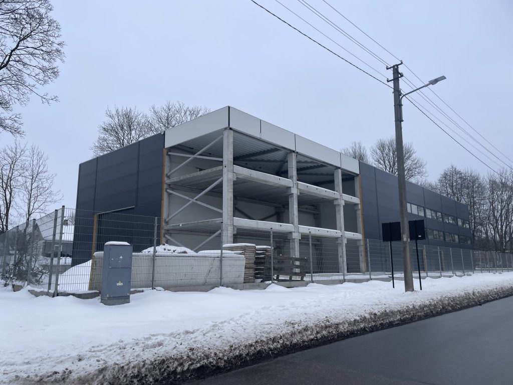 Pramonės g. 40 (Pramonės g. 40) - Showroom / Service center - construction photos