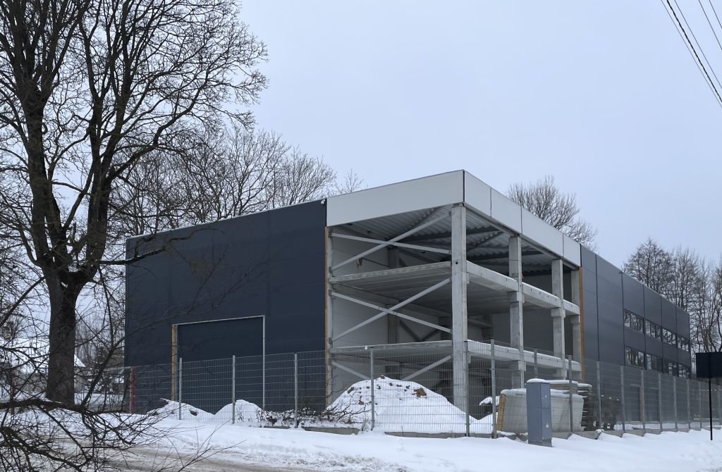 Pramonės g. 40 (Pramonės g. 40) - Showroom / Service center - construction photos
