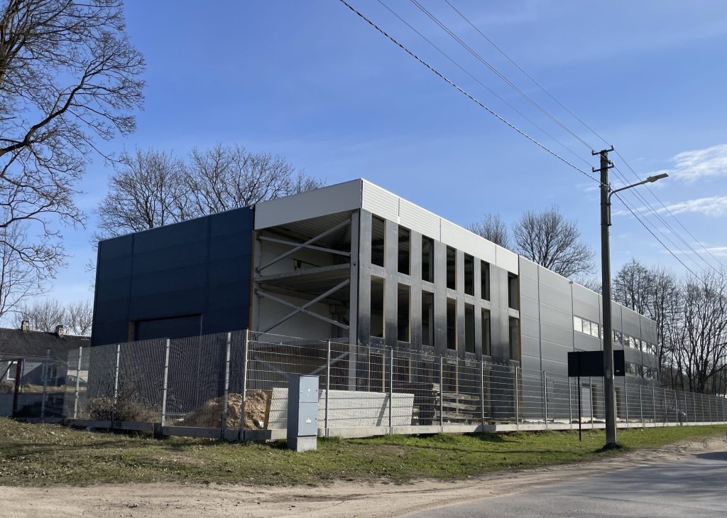 Pramonės g. 40 (Pramonės g. 40) - Showroom / Service center - construction photos