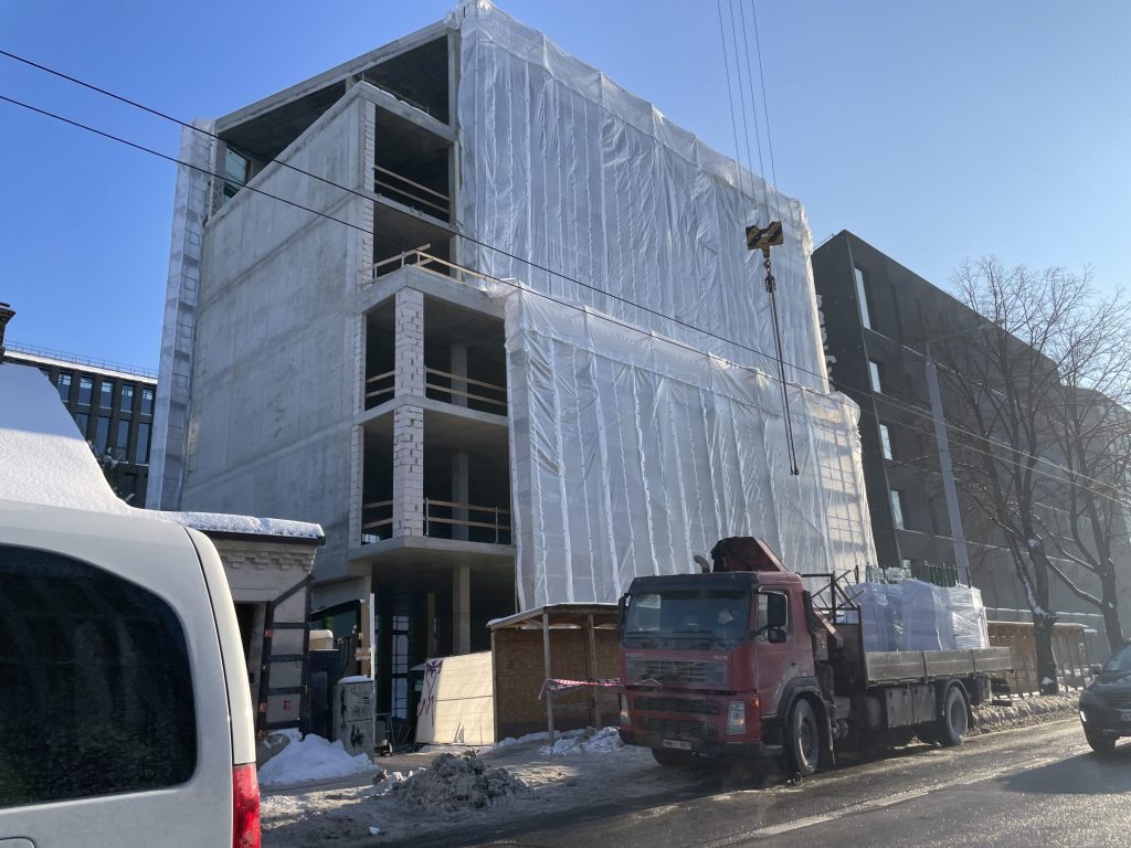 Švitrigailos g. 30 (Švitrigailos g. 30) - Office center - construction photos