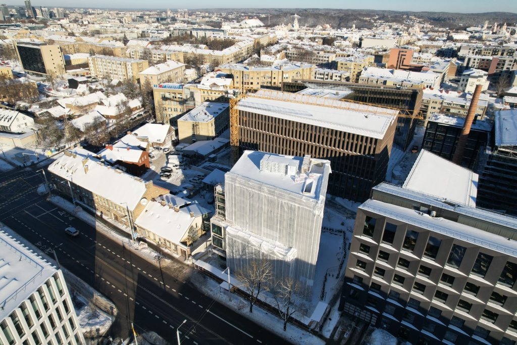 Švitrigailos g. 30 (Švitrigailos g. 30) - Office center - construction photos