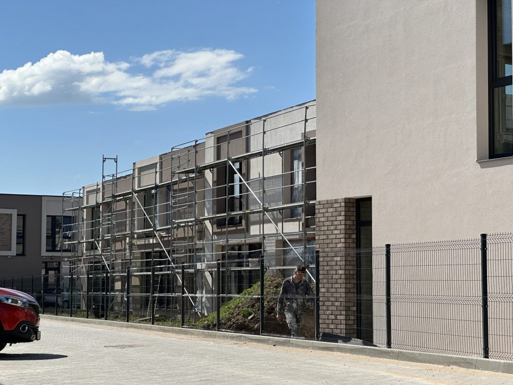 Suburbija 2.0 (Žozefo Pusjė g. 50) - Row housing - construction photos