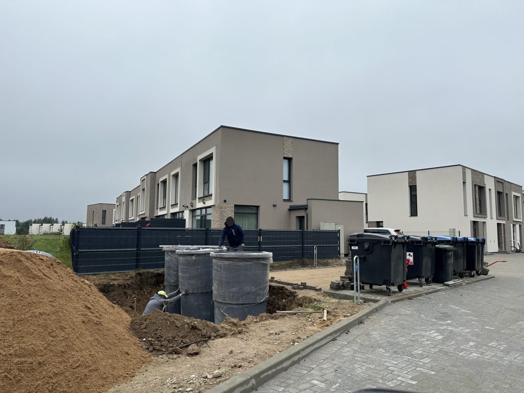 Suburbija 2.0 (Žozefo Pusjė g. 50) - Row housing - construction photos