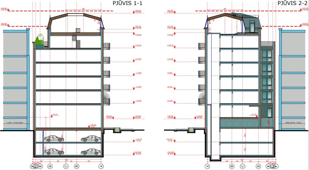 Švitrigailos g. 2 (Švitrigailos g. 2) - Multi apartment - visualization