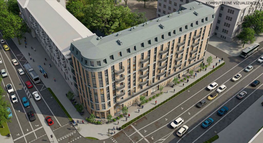 Švitrigailos g. 2 (Švitrigailos g. 2) - Multi apartment - visualization