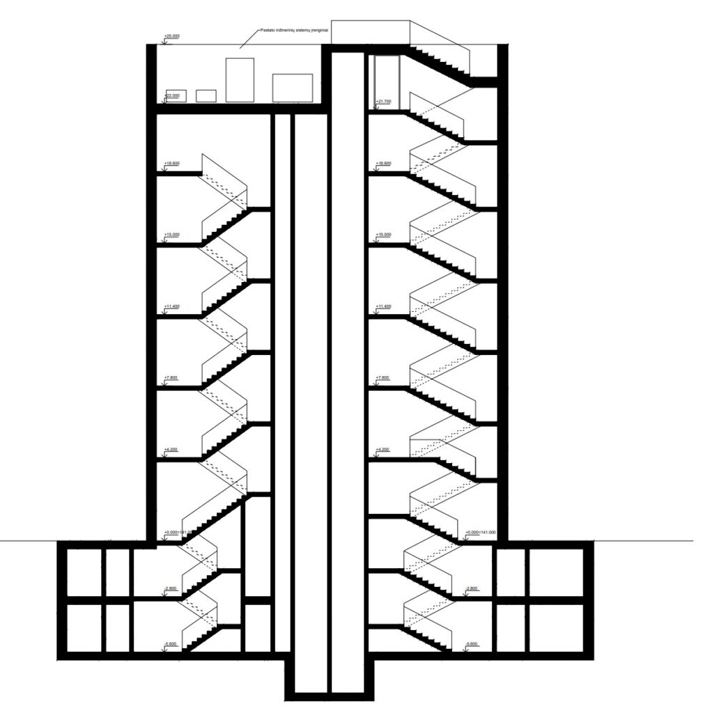 Švitrigailos g. 30 (Švitrigailos g. 30) - Office center - visualization
