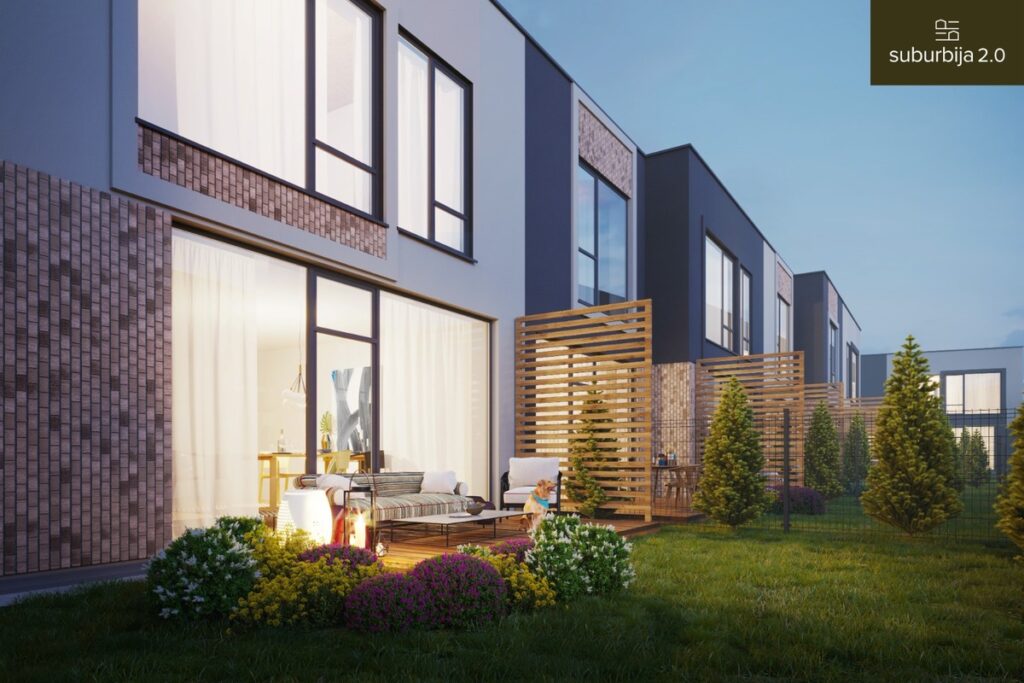 Suburbija 2.0 (Žozefo Pusjė g. 50) - Row housing - visualization