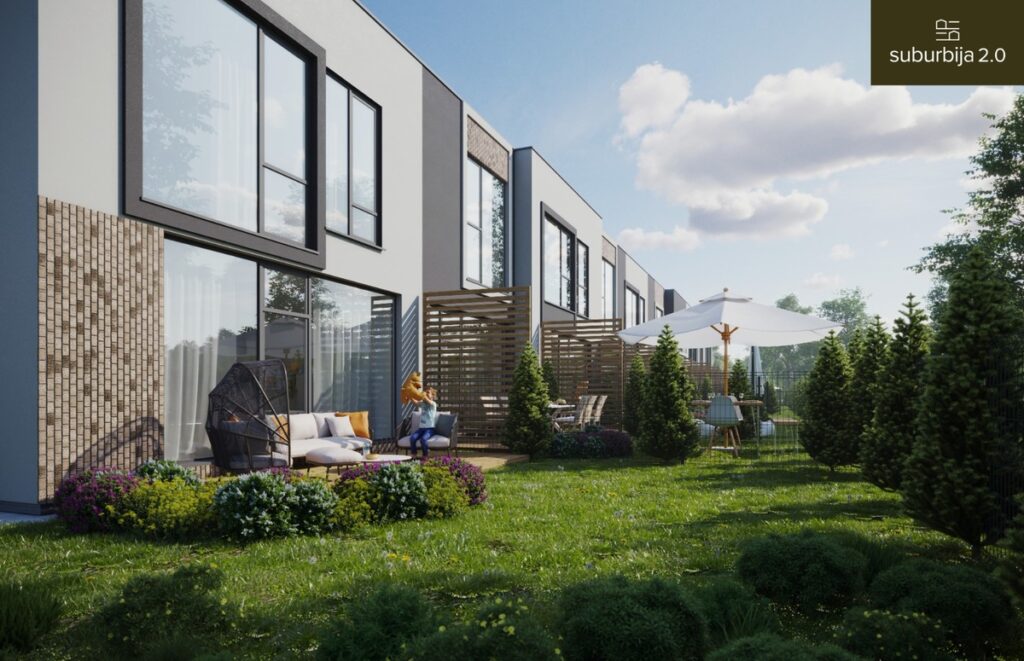 Suburbija 2.0 (Žozefo Pusjė g. 50) - Row housing - visualization