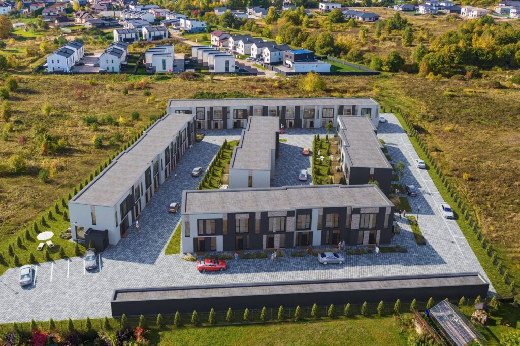 Suburbija 2.0 (Žozefo Pusjė g. 50) - Row housing - visualization
